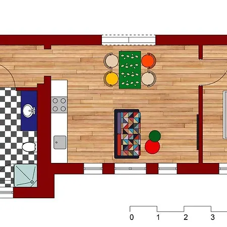 Kolorowy Apartament A10 Katowice Nikiszowiec Eksteriør bilde